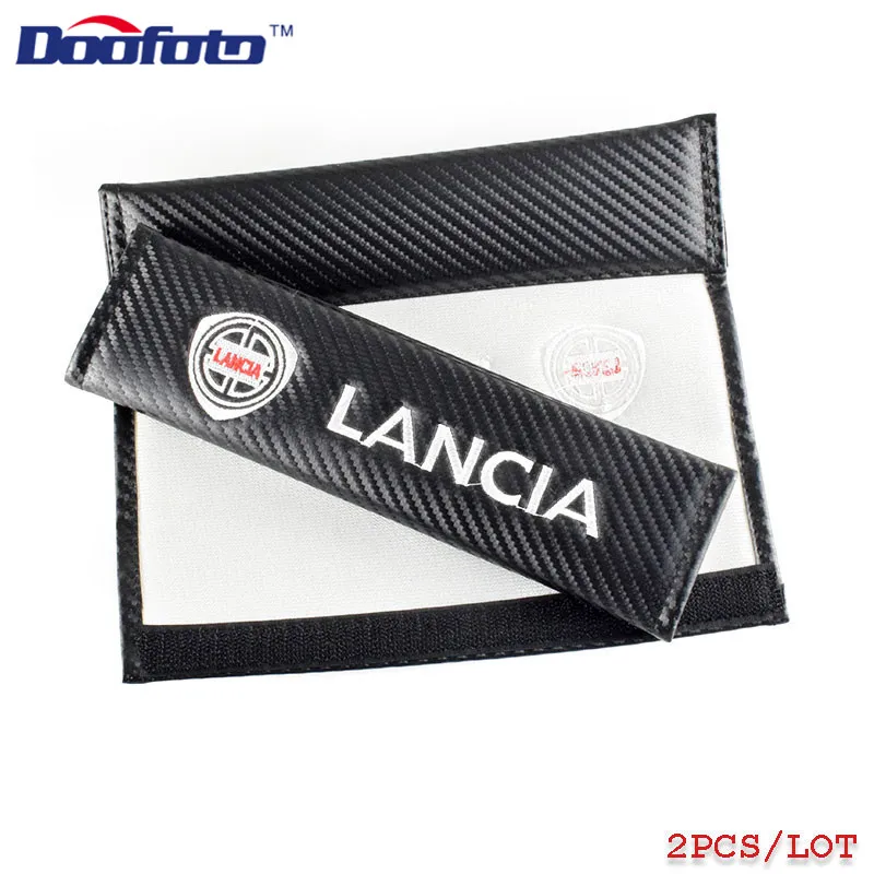 Doofoto Накладка для ремня безопасности автомобиля Lancia Delta Ypsilon Lybra Musa Kappa Voyager