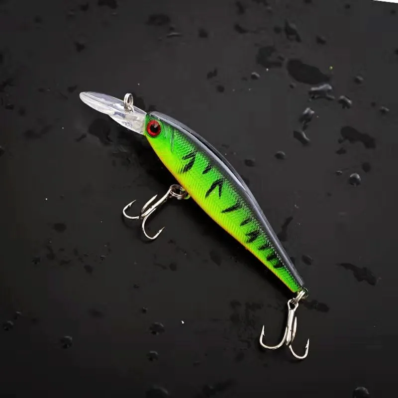 

Minnow Sinking Fishing Lure Wobbler 10cm/9.5g Freshwater Creek Wobbler Artificial Hard Plastic Trout Bait Tackle