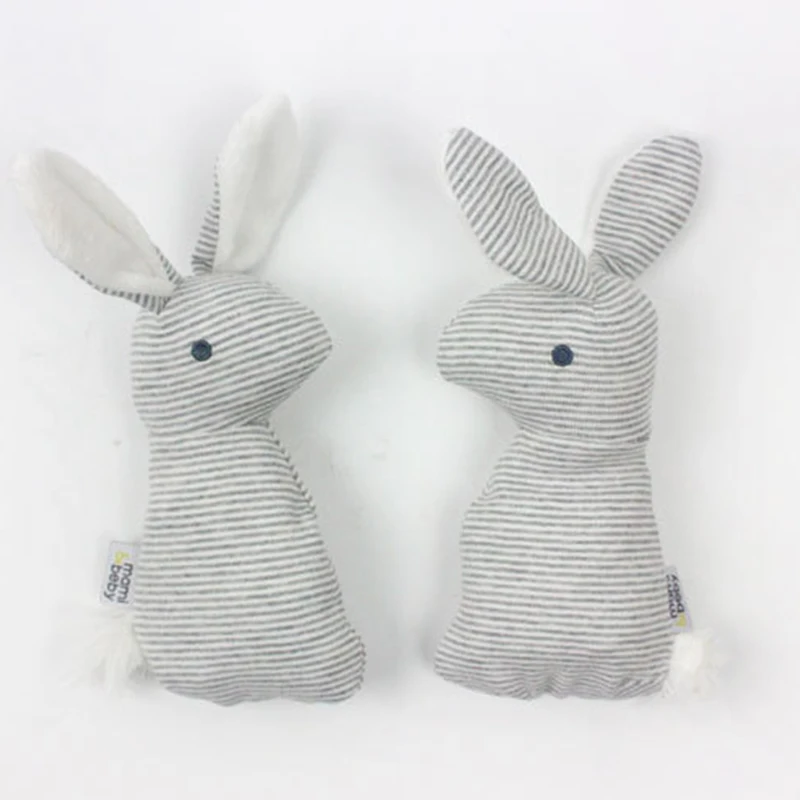 Plush Squeaky Dogs Toy Rabbit Shape Toys for Puppy Funny Pet Products with Sound Cute Interactive Dog Accessories Dropshipping | Дом и сад
