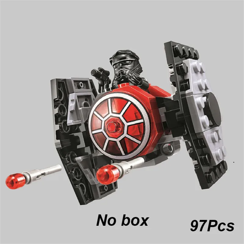 005-B Звездные войны Сопротивление X-Wing TIE Расширенный прототип микро истребители Звездные Войны Пробуждение силы военный катер блоки игрушки подарки - Цвет: 005-B