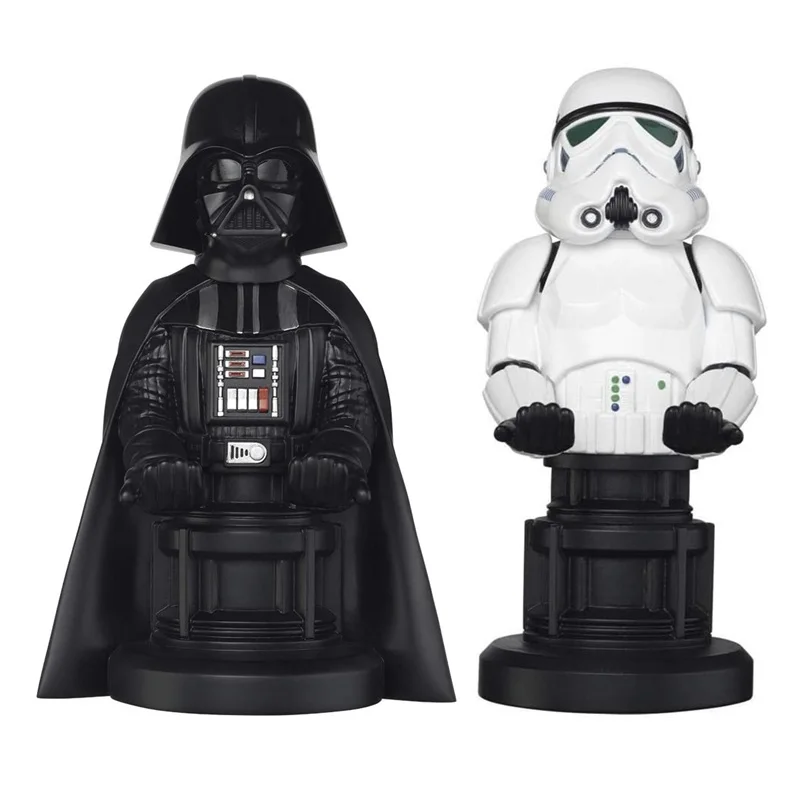 Disney Star Wars Darth Vader Imperial Stormtrooper Iron Man Mobile Phone Stand Resin Decoration Game Console Anime Gift | Игрушки и