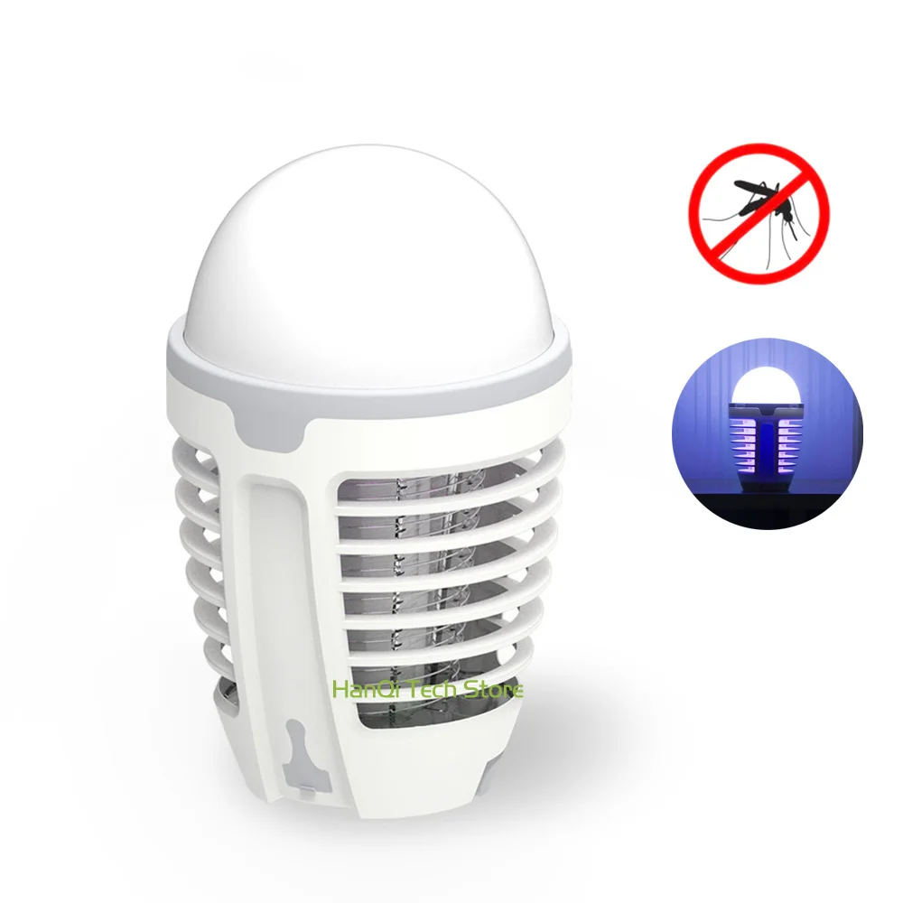 Светодиодная лампа-ловушка для комаров QQT 5 Вт USB | Электроника