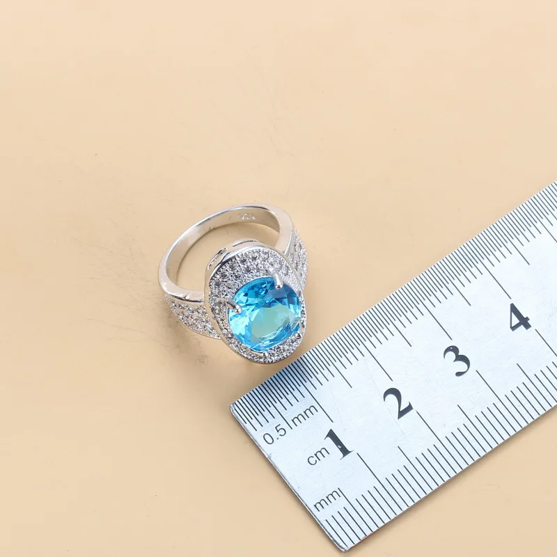 Женский ювелирный комплект из колье и серёг серебристого цвета | Украшения