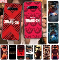 marvel shang chi phone case for xiaomi redmi black shark 4 pro 2 3 3s cases helo black cover silicone back prett mini cover fund