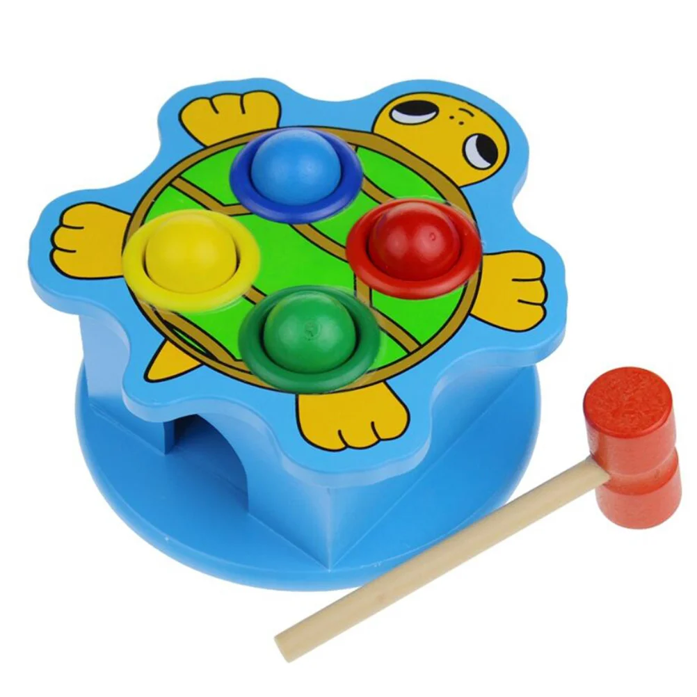 

1 Set Children Wooden Early Educational Plaything Funny Mole Attack