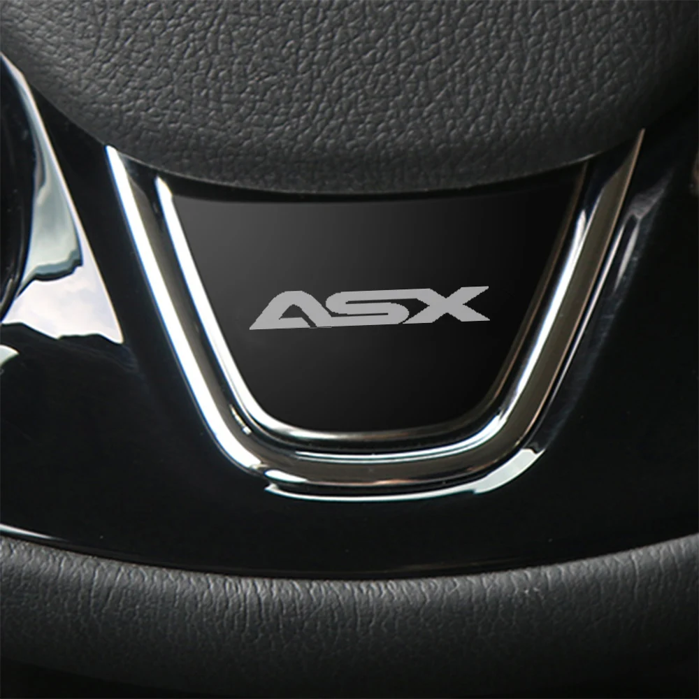 Черная отделка на руль наклейка с блестками для MITSUBISHI ASX 2019 2020 аксессуары |