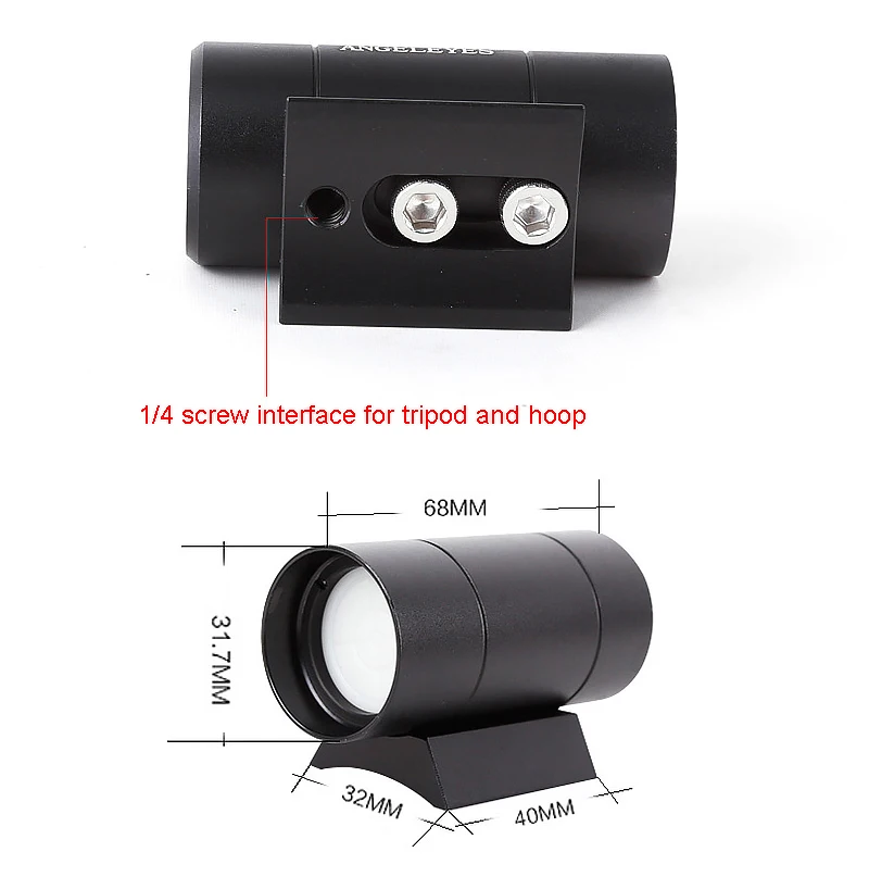 Compact Solar Finder Scope Used for Sun Positioning Total& Partial Solar Eclipse Observation Astronomical Telescope Accessories