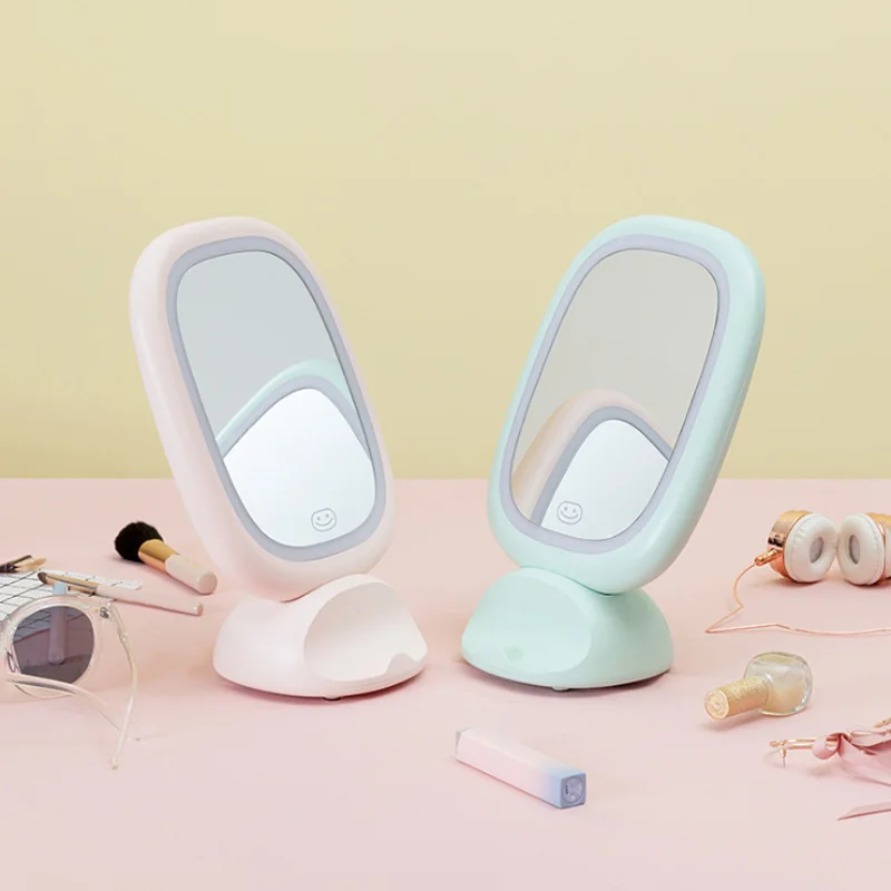 Светодиодный косметический светильник с настольным перезаряжаемым зеркалом