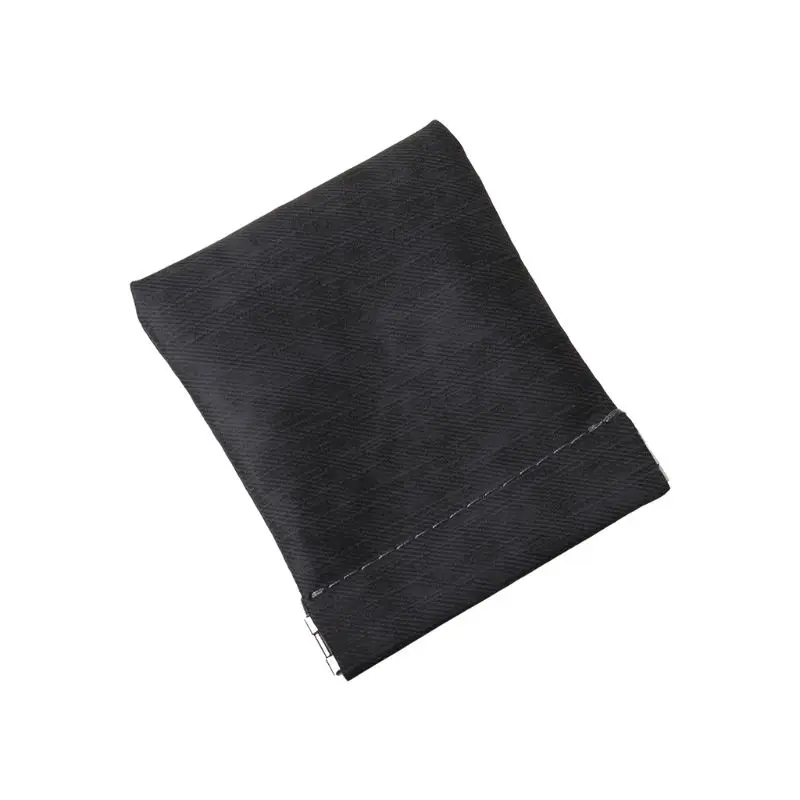 

Women Men Frosted Leather Mini Coin Change Purse Wallet Strong Metal Spring Closure Small Soft Bag