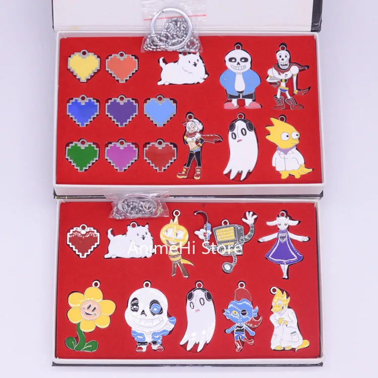 

Подвеска для подарка Undertale Sans Frisk Toriel Papyrus Undyne Mettaton Alphys