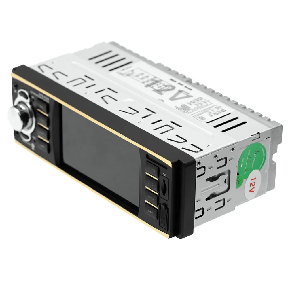 Car Radio Stereo MP5 FM AUX Musical Audio Multidia 1Din Bluetooth Handsfree Call Auto USB TF 4 &quotRear View Camera | Автомобили и