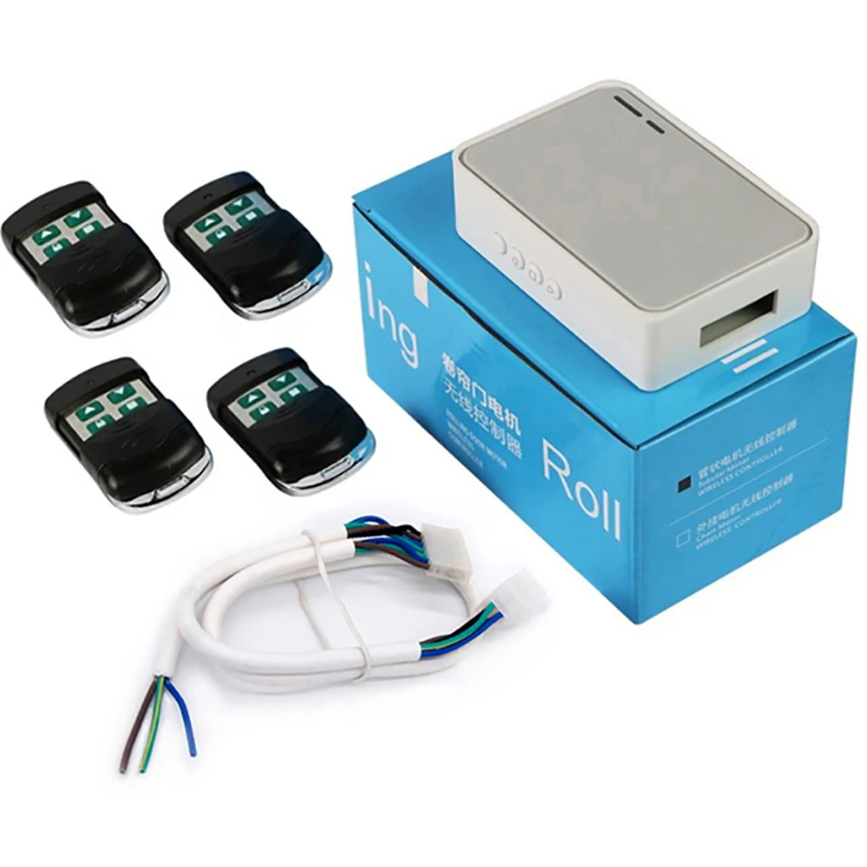 Трубчатый контроллер мотора с вращающимся затвором беспроводной комплект