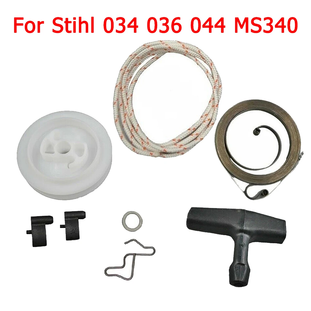 

Пружинный стартер ручка шкива, тросовая защелка для Stihl 034 036 044 MS340 MS360 MS361, высокое качество