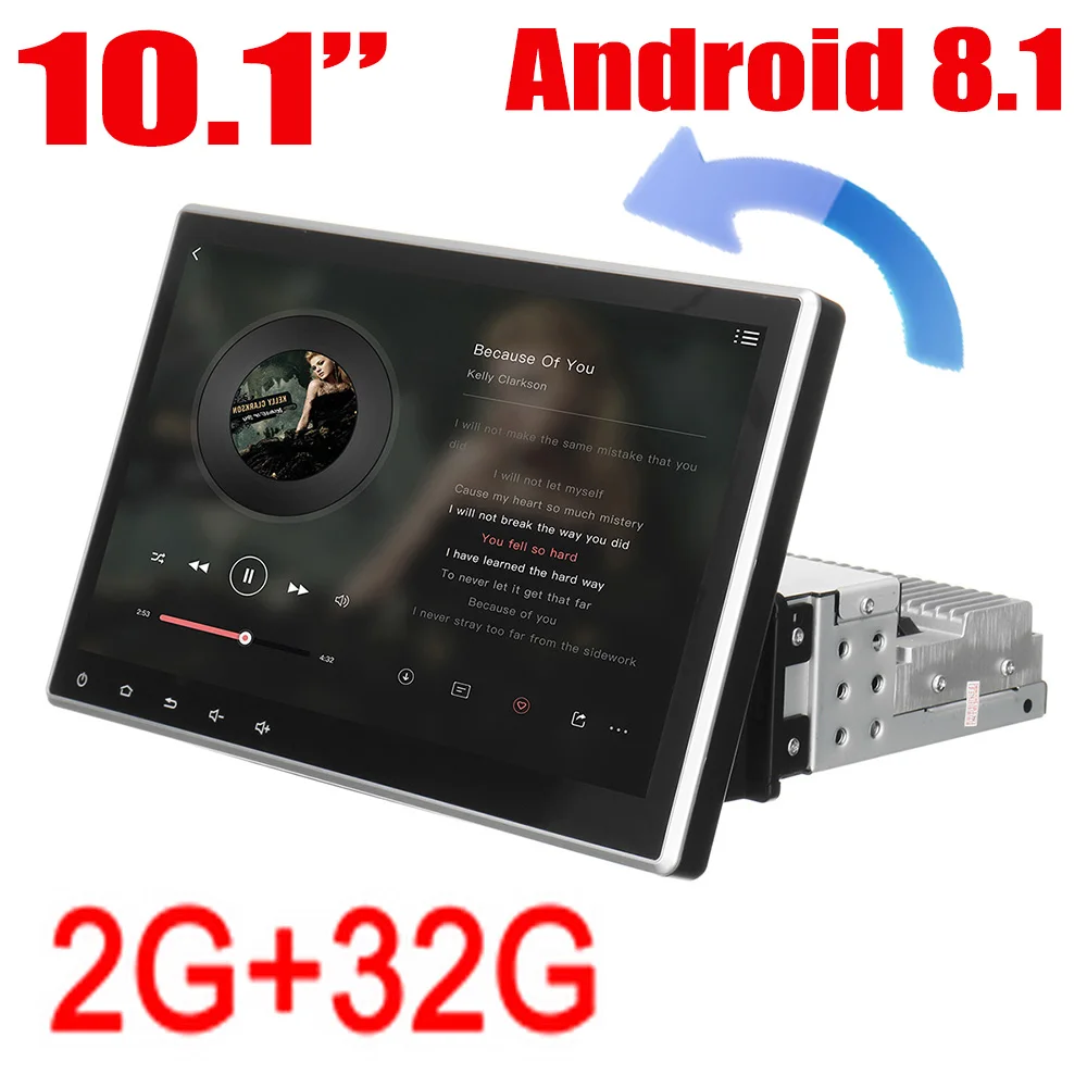 Автомагнитола Mp5 мультимедийный видеоплеер 1DIN на Android 10 1 с GPS Bluetooth Wi-Fi Mirror Link аудио