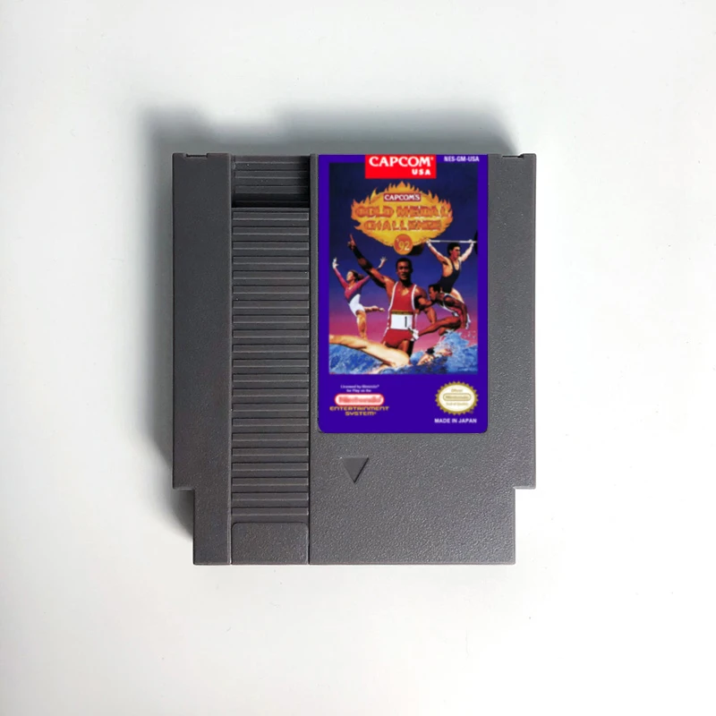 

Gold Medal Challenge '92 - Game Cartridge For NES Console 72 Pins 8bit