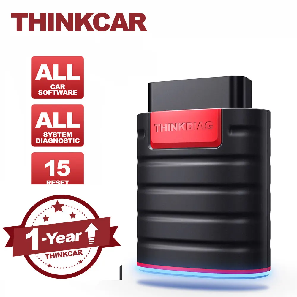 

THINKCAR Thinkdiag OBD2 Scanner Full System 1 Year Free ECU Code Bluetooth Car Code Reader Auto Engine Car Diagnostic Tools