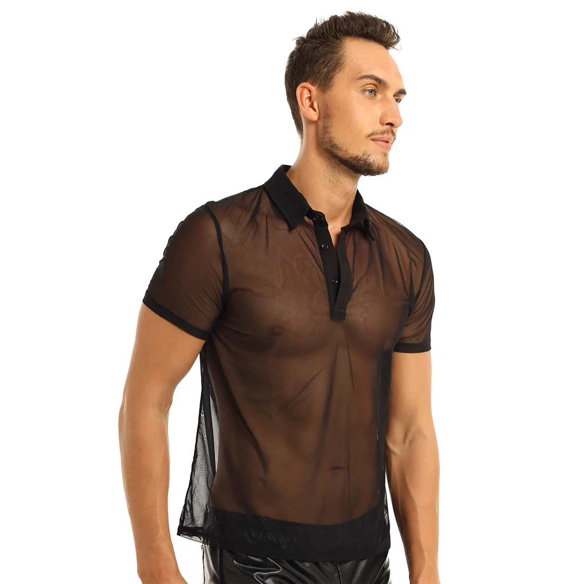 Готическая Мужская Клубная одежда футболки для мужчин модный короткий рукав