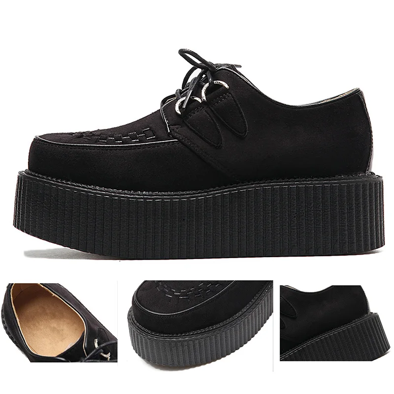 Женские кроссовки из натуральной кожи на толстой подошве | Обувь