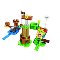 in stock super mar adventure starter set model building blocks bricks tv game kids toys for children gifts moc 71360 71362 71368