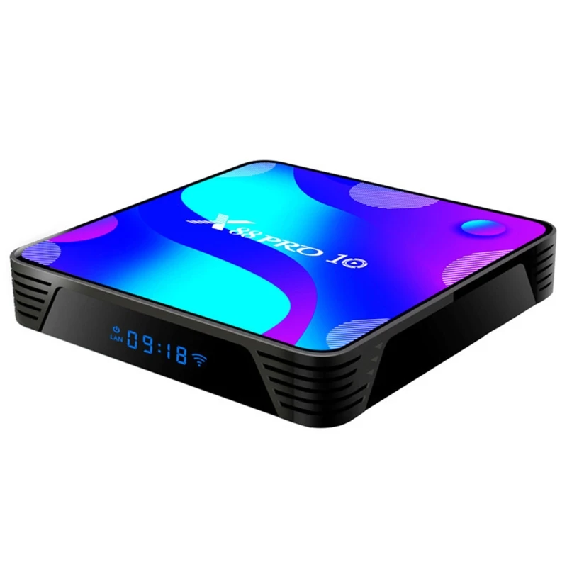 И ТВ приставка roid 10 0 Smart TV MAX 4 Гб RA M 128 ГБ ROM RK3318 BT 5 8G двухдиапазонный Wi Fi медиаплеер