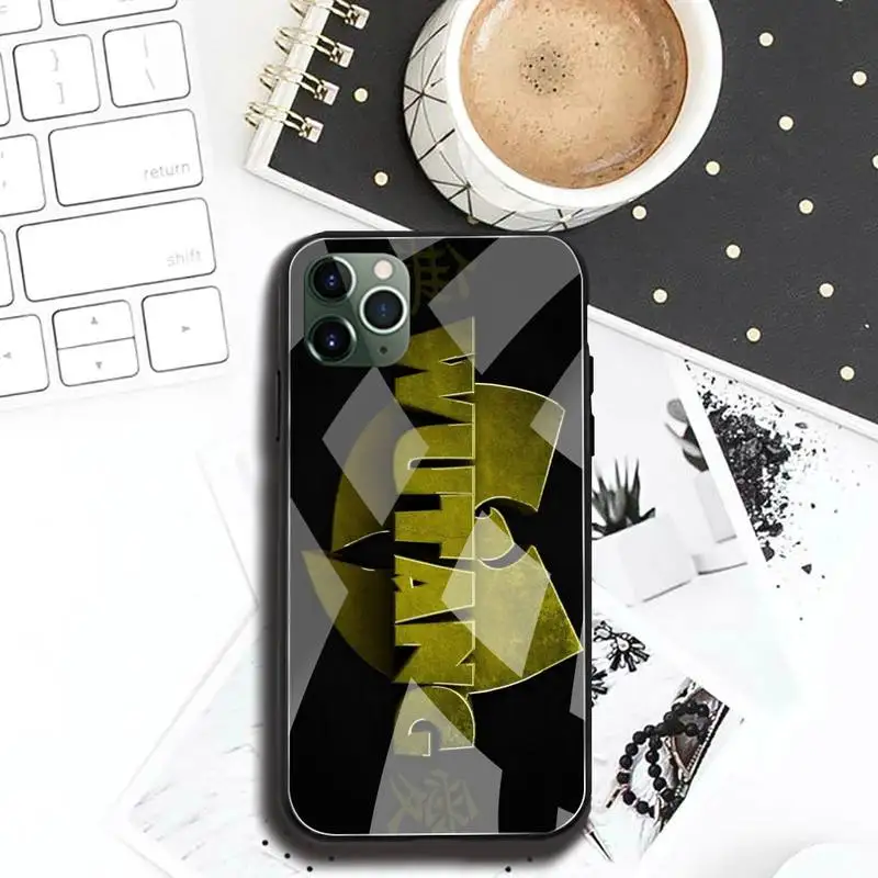 

Wu Tang Clan HIP HOP Phone Case Tempered Glass For iPhone 12 pro max mini 11 Pro XR XS MAX 8 X 7 6S 6 Plus SE 2020 case