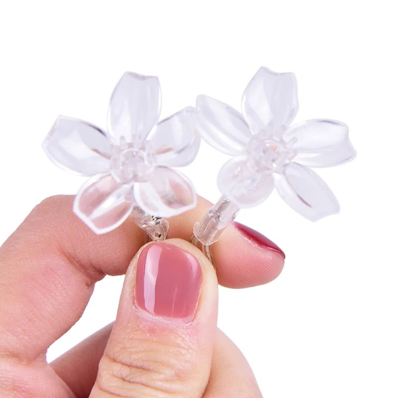 1 м/2 м/3 м светодиодная гирлянда персикового цвета сказочный сад персиковый цвет