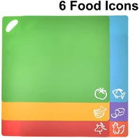 portable cutting mat set colorful kitchen cutting board set super easy clean modern cutting boards nice flexible non stick