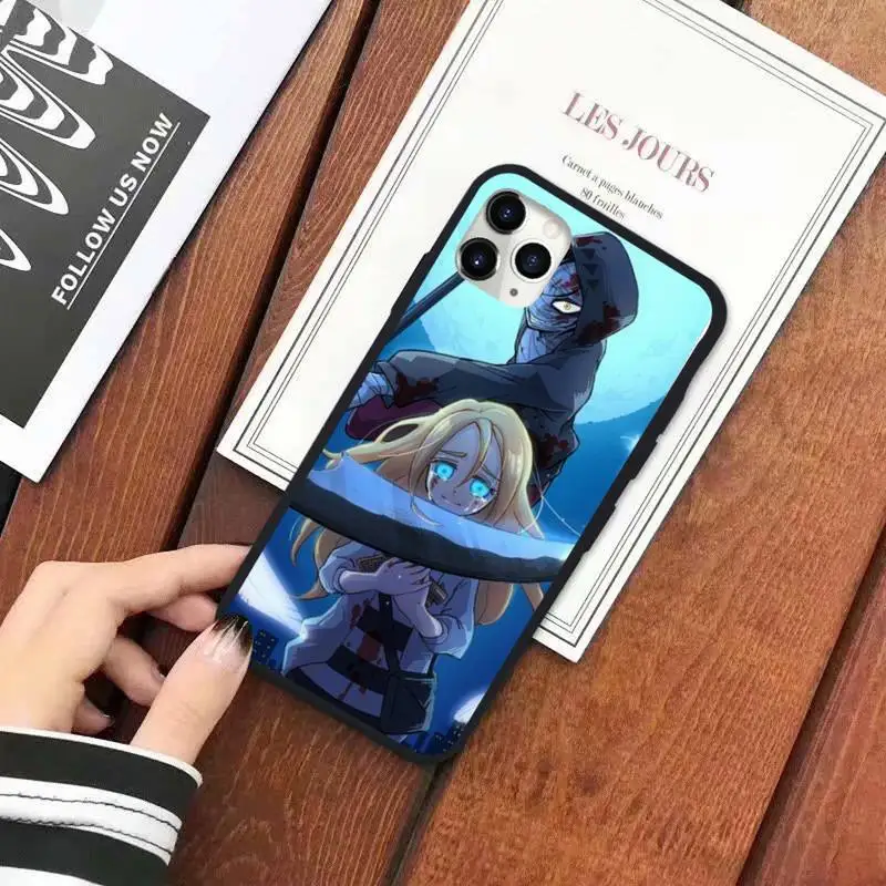 

Angels of Death Japan anime Phone Case for iPhone 11 12 pro XS MAX 8 7 6 6S Plus X 5S SE 2020 XR