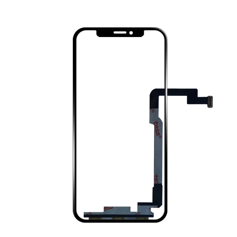 Netcosy сенсорный экран дигитайзер стекло объектив панель для iPhone X XS XR XS Max внешний экран стекло Сенсорная панель запасные части