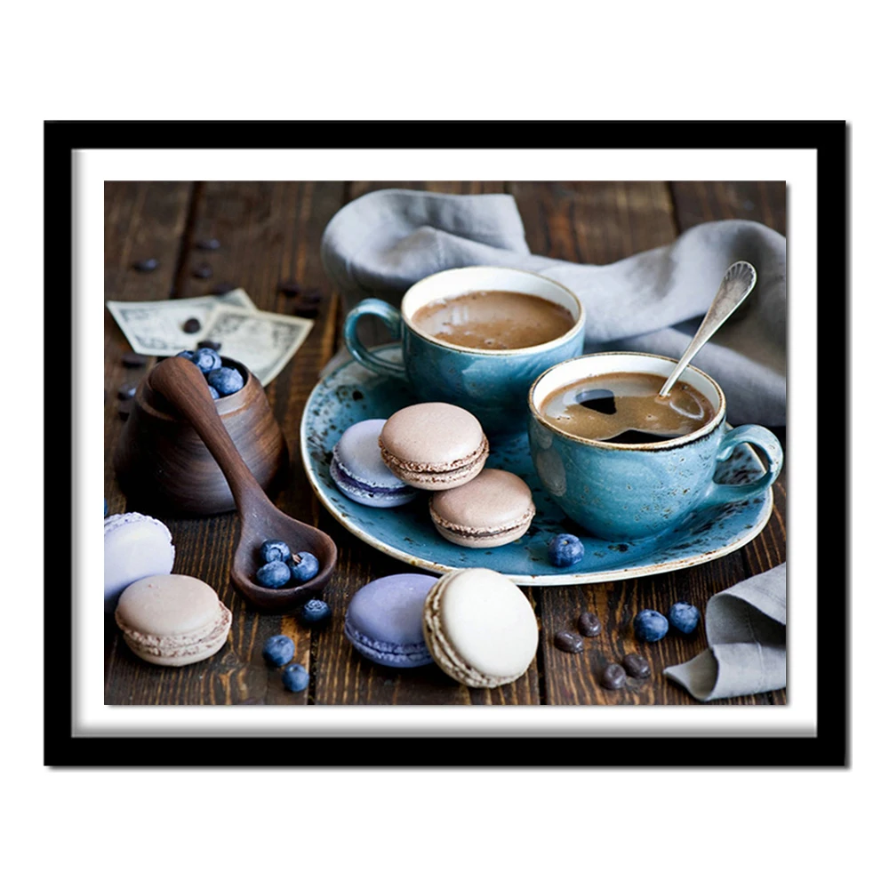 Алмазная картина вышивка крестиком кофейная чашка Ремесленная поделка алмазная