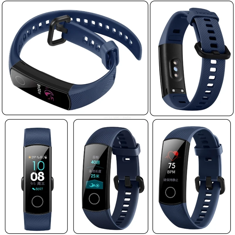 Смарт-браслет Huawei Honor Band 4 100% дюйма цветной сенсорный экран | Электроника