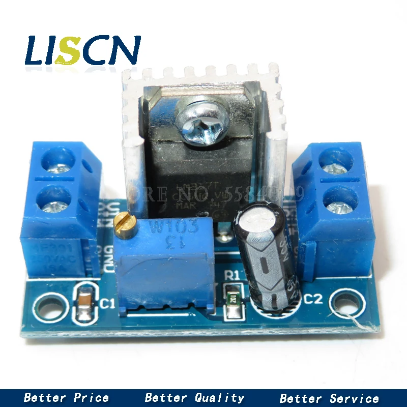 Понижающий преобразователь LM317 DC-DC понижающий модуль печатной платы линейный