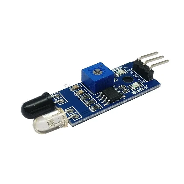 Инфракрасный датчик обхода препятствий умный автомобильный робот 3 проводной