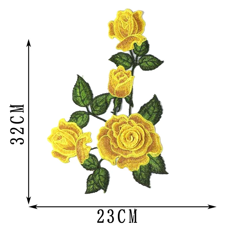 

Elegant Patch Garment Accessories Embroidery Patch Fashion 100% Brand New And High Quality Cloth Sticker Creative Applique