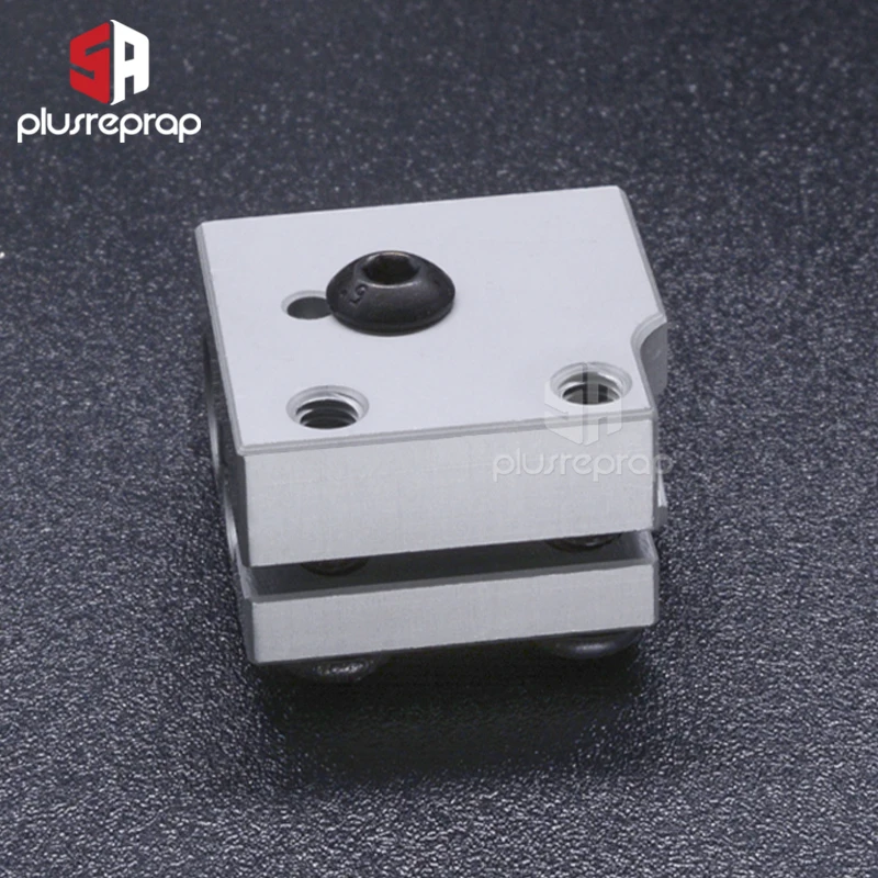 1 шт. V6 вулкан нагревательный блок для печатающей головки алюминиевый горячего