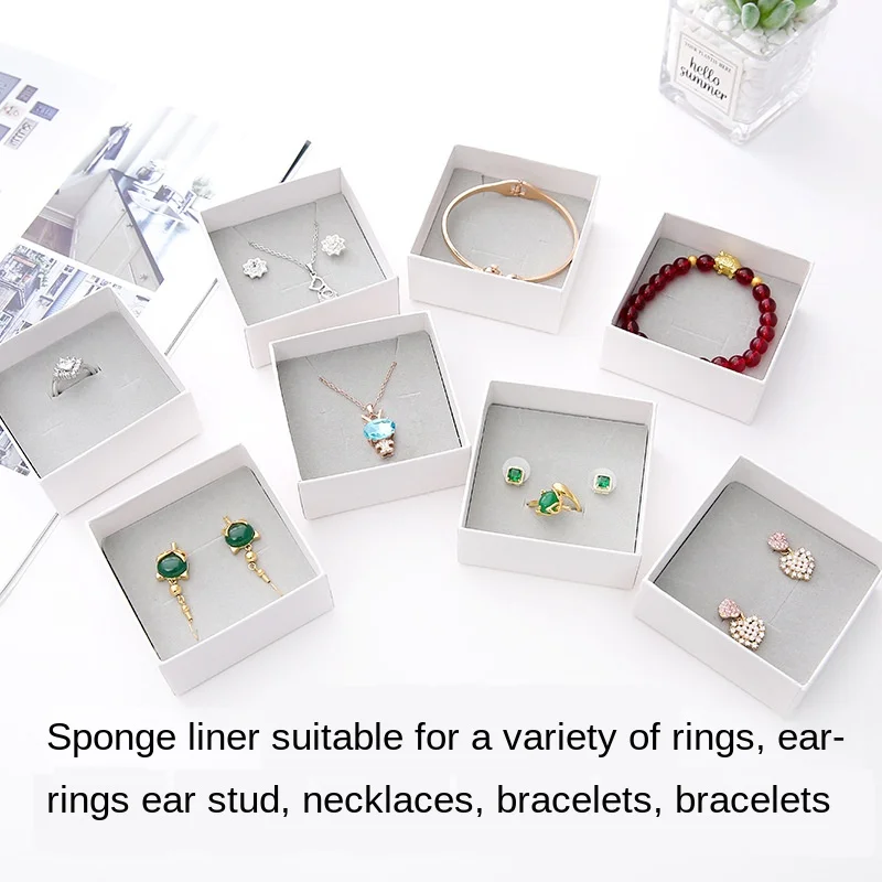 Подарочная коробка с бантом для украшений сделай сам шкатулка демонстрации