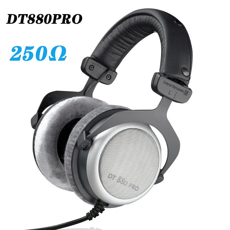 Профессиональные полуоткрытые наушники Beyerdynamic DT880 PRO Beyer с монитором|Наушники и