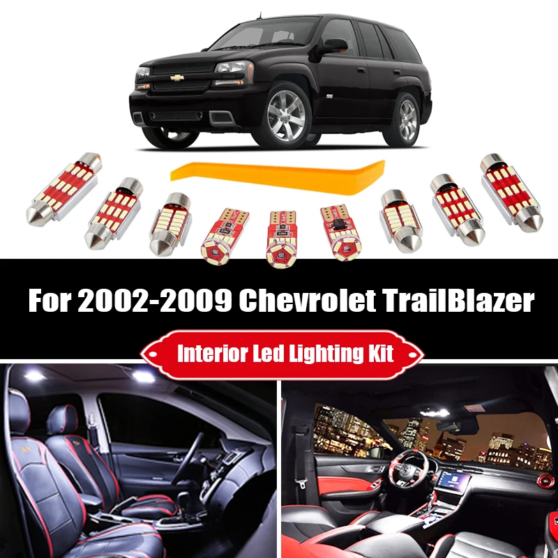 12 лампы для 2001 2002 2003 2004 2005 Ford Escape белый Внутренний светодиодный автомобиль