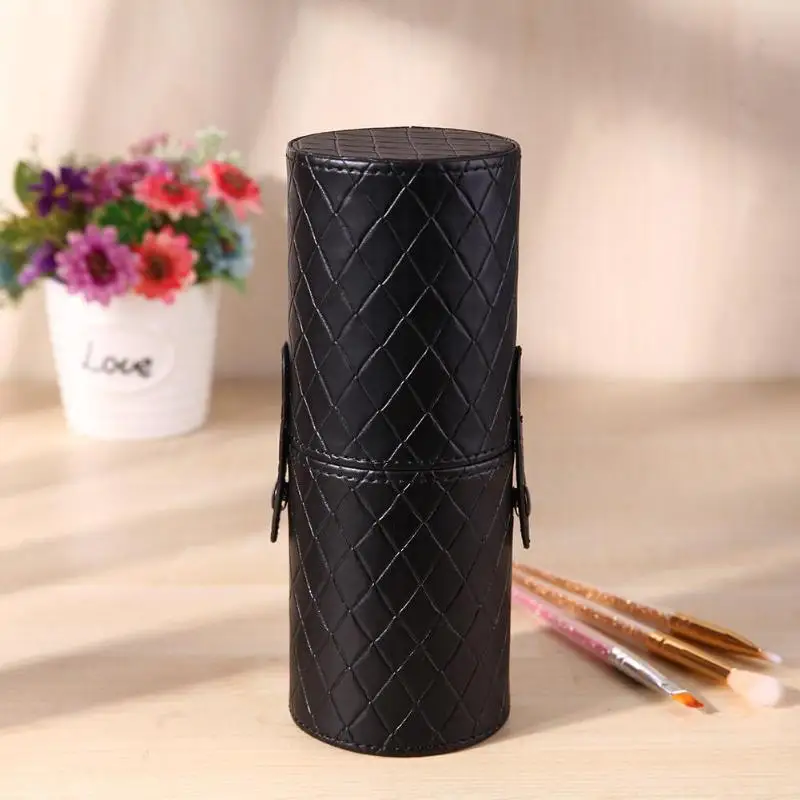 Из искусственной кожи для хранения косметических принадлежностей держатель