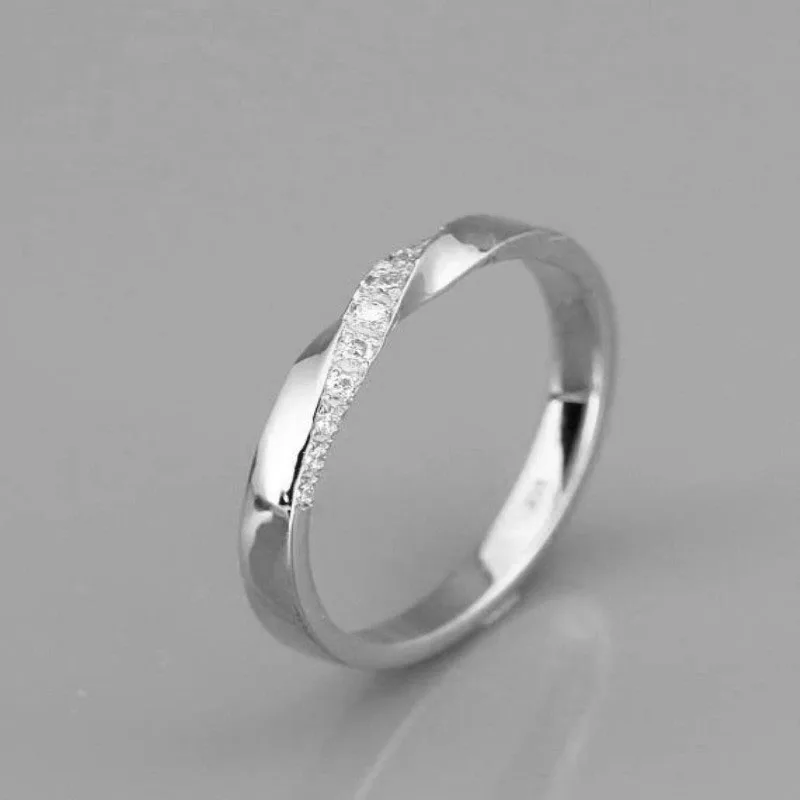 

Модное гладкое серебряное женское кольцо Mifeiya с микро-инкрустацией Стразы AAA с фианитом для женщин ювелирные изделия вечерние ринки свадьбы...