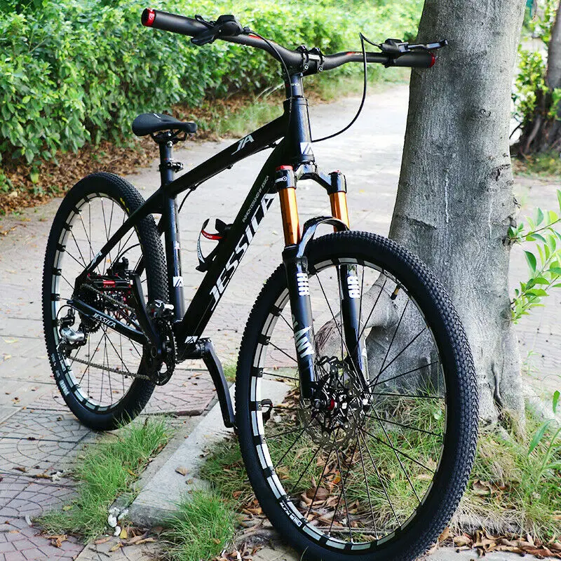 MTB велосипед вилка подвеска 26/27.5/29 &quotдисковый тормоз 100 мм путешествия QR