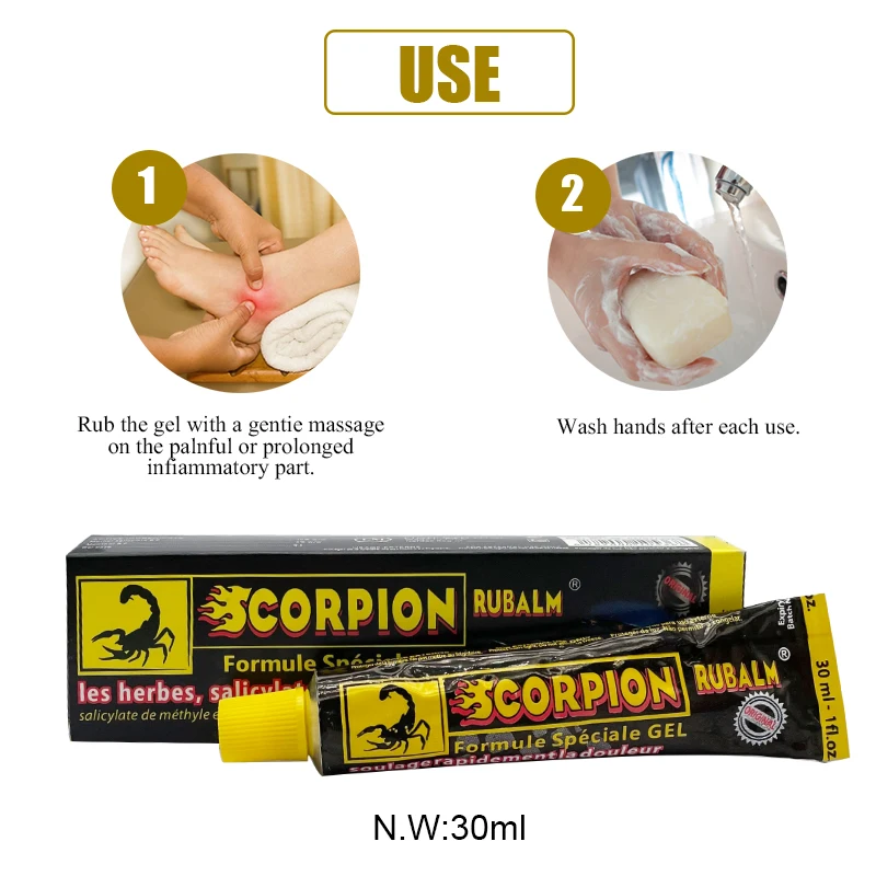 

10Pcs Scorpion Venom Analgesic Cream Rheumatism Arthritis Neuralgia Acid Stasis Medical Plaster Pain Relief Muscle/Knee/Joint