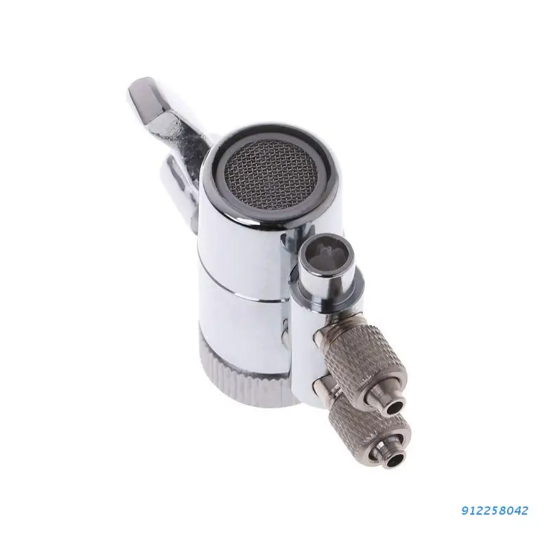 

Water Filter Faucet Dual Diverter Valve M22 To 1/4" Plated Brass