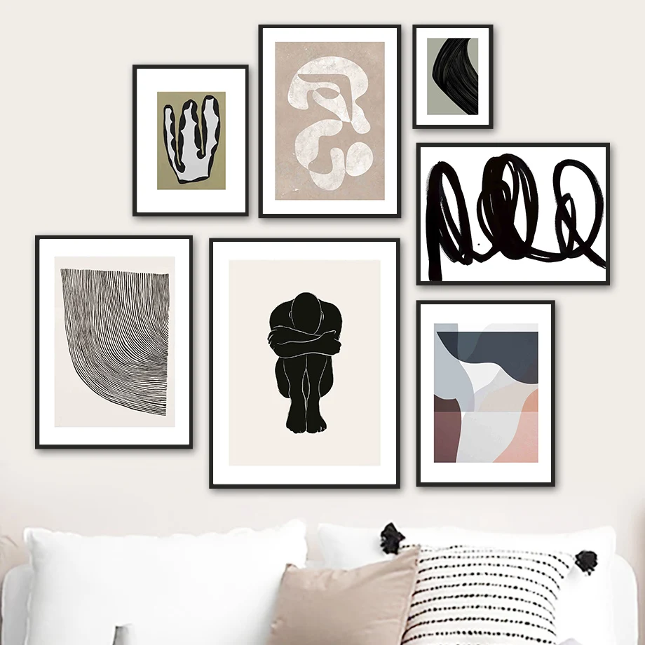 

Matisse Graffiti Man Hand Modern Abstract Wall Art Canvas Painting Nordic Posters And Prints Wall Pictures For Living Room Decor