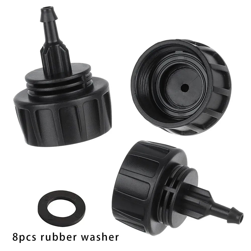 

8 шт., многоразовые соединители для шланга, 3/4-1/4 дюйма