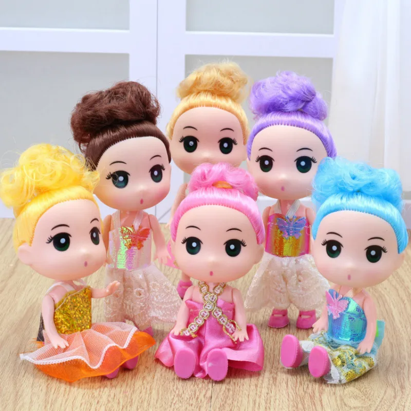 Bjd кукла 12 см путающая с одеждой и обувью Смешанная со случайной доставкой