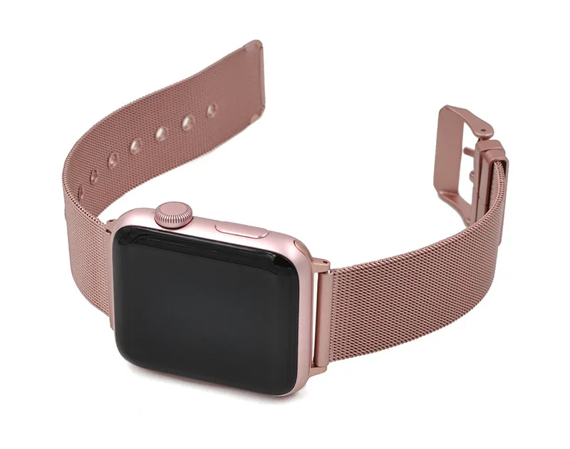 Металлический ремешок iwatch 3 42 мм Миланская петля для apple watch 4 44 мм 40 мм 38 мм браслеты для iphone