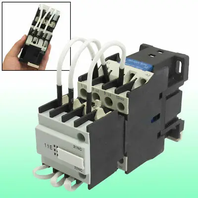 

CJ19-25 380V Катушка 25A 3-полюсный 1 без переключателя конденсатора контактор переменного тока