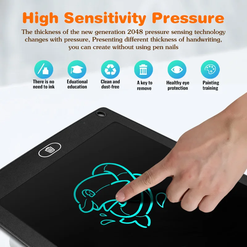 Планшет для рисования электронный графический планшет с ЖК-экраном 4 4/8 5 дюймов +