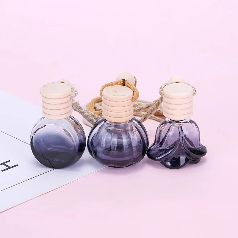 

10/30pcs Car Air Freshener Perfume Bottle Aromatherapy Fragrance Essential Oil Diffuser Hanging Perfume Pendant